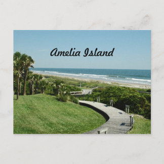 amelia island postcard