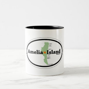 Amelia Island. Two-Tone Coffee Mug