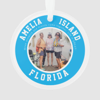 Amelia Island Vacations Souvenirs Ornament