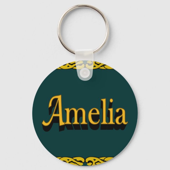 Amelia Keychain (Front)
