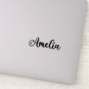 Amelia Name - Handwritten Calligraphy
