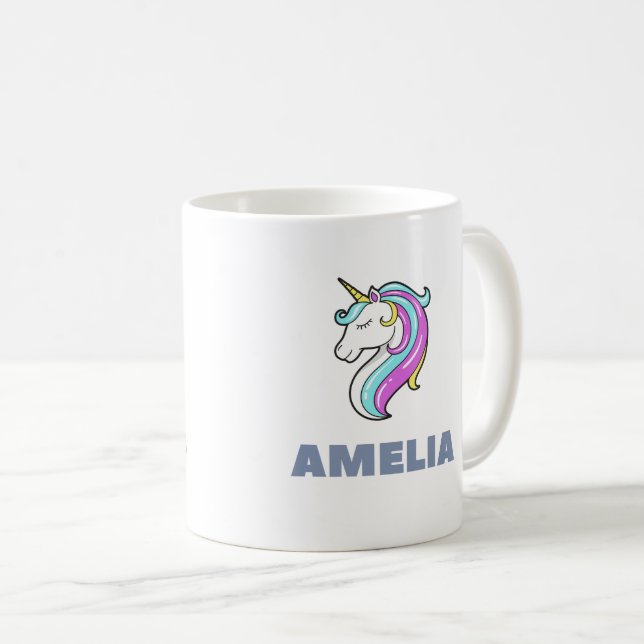 Amelia Unicorn Cup  (Front Right)