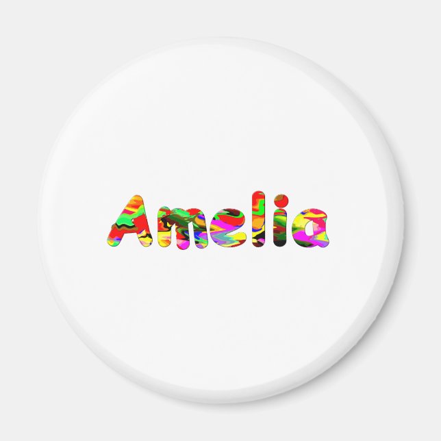 Amelia's fridge magnet (Front)