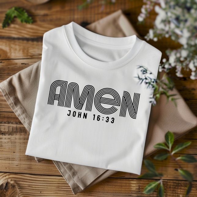 Amen for Men and Women Christian T-Shirt (Creator Uploaded)