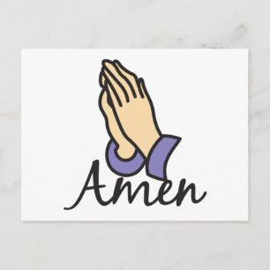 Amen Postcard