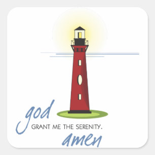 Amen Square Sticker