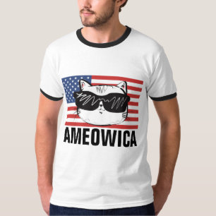 AMEOWICA CAT T-SHIRTS