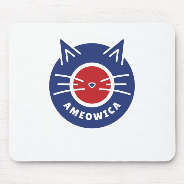 Ameowica Mouse Mat (Front)