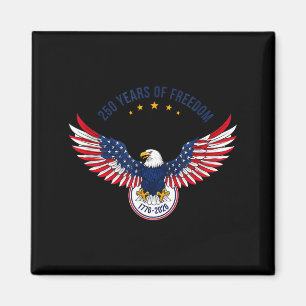 Ameria usa 250 years of freedom 250th anniversary magnet