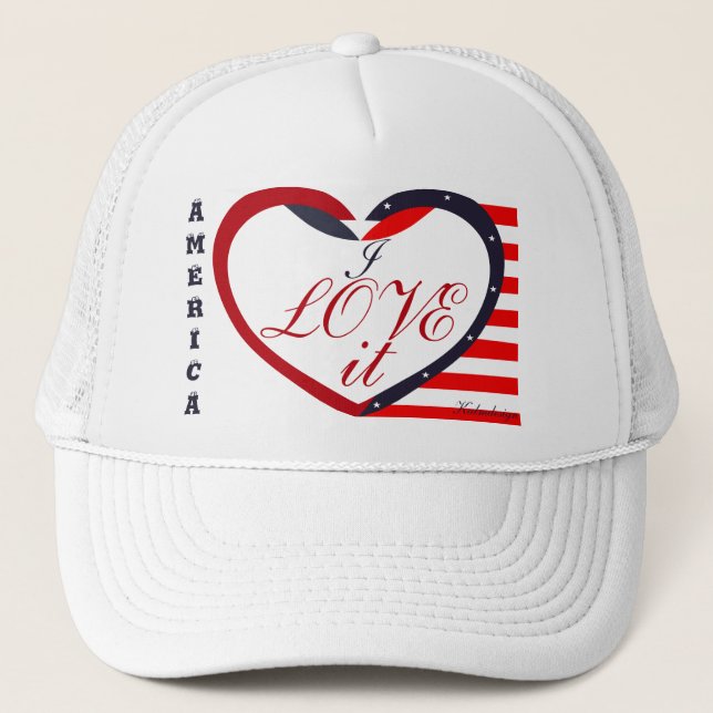 Ameriaca Classic Trucker Hat (Front)