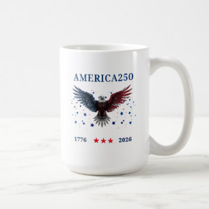AMERICA250 Independence Day 1776 - 2026 Coffee Mug