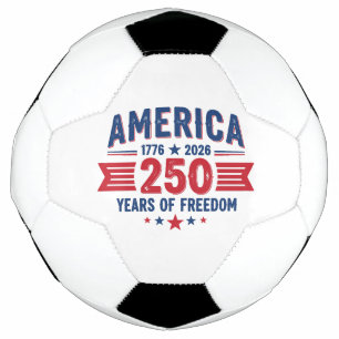 America 1776 2026 250 Years of Freedom Patriotic Football