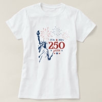 America 1776 - 2026 250 Years Statue of Liberty