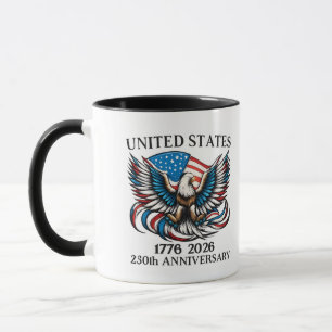 America 1776 Coffee Mug – USA 250th Anniversary 