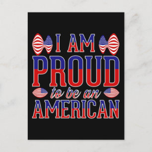 America 1776 Patriotic Design Freedom Independence Holiday Postcard