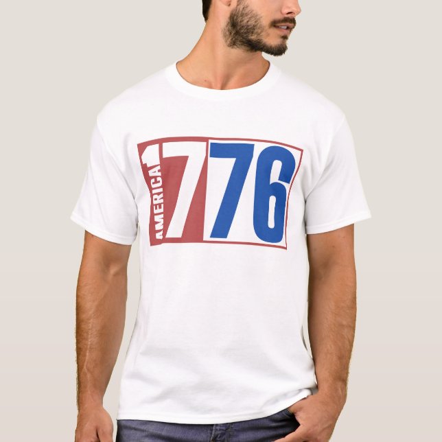 AMERICA 1776  T-Shirt (Front)