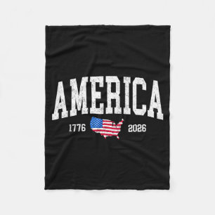America 250 anniversary of independence 250thAmeri Fleece Blanket