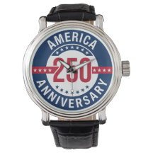 America 250 Anniversary Red, White & Blue