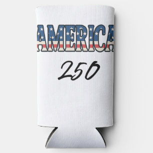 America 250 Anniversary Seltzer Can Cooler