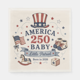 America 250 Baby / Little Patriot Napkin
