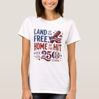 America 250 Baseball T-Shirt | 4th of July 2026 