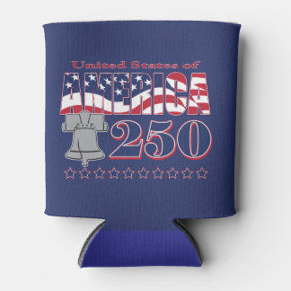 America 250 can cooler