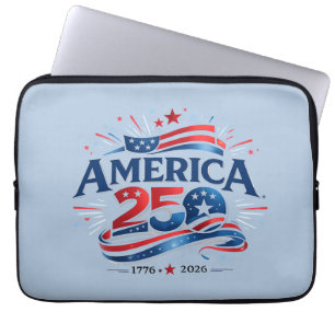 America 250 Celebration 1776–2026 Anniversary Laptop Sleeve