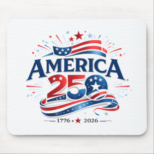 America 250 Celebration 1776–2026 Anniversary Mouse Mat