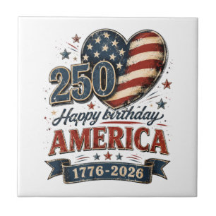 America 250 Celebration Tile