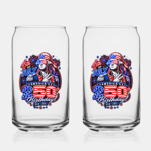 America 250 Deuce Can Glass