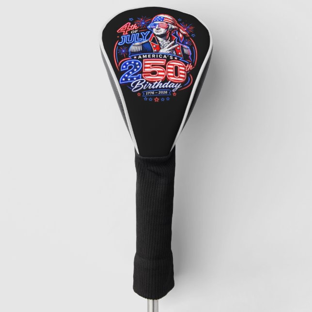 America 250 Deuce Golf Head Cover (Front)