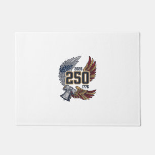 America 250 Eagle Wings 2026 Patriotic Design_1 Doormat