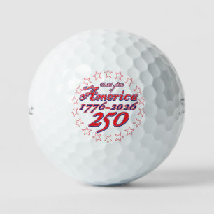 America 250 golf balls