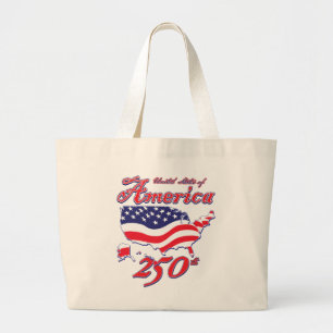America 250 large tote bag