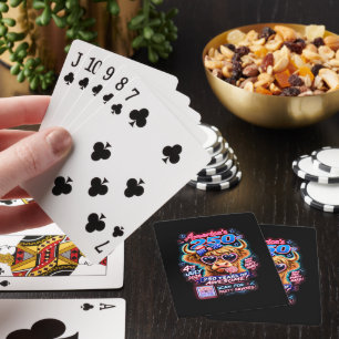America 250 Lollipop Cow Playing Cards