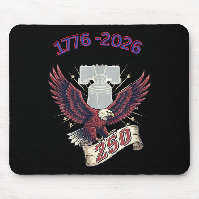 America 250 mouse mat (Front)