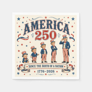 America 250 napkin