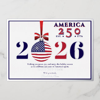 America 250 Patriotic Holiday 2025 Blue Democratic