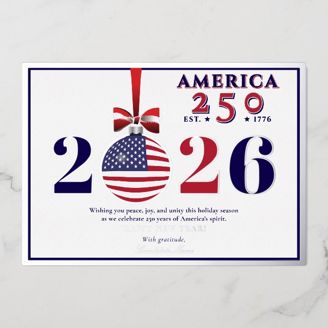 America 250 Patriotic Holiday 2025 Blue Democratic (Front)