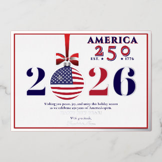 America 250 Patriotic Holiday 2025 Red Republican