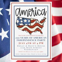 America 250 Patriotic Party / Red White and Blue