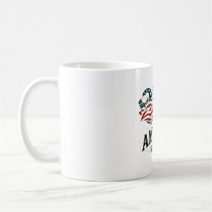 America 250 Patriotic Stars and Stripes Coffee Mug