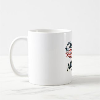 America 250 Patriotic Stars and Stripes  Coffee Mug