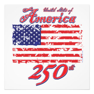 America 250 photo print