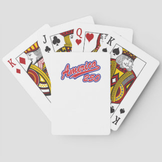 America 250 playing cards
