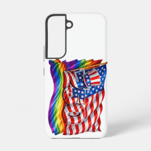 America 250 Pride Flag Galaxy S22 Case