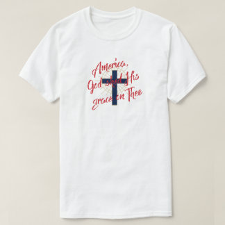 America 250 red white blue gold  T-Shirt