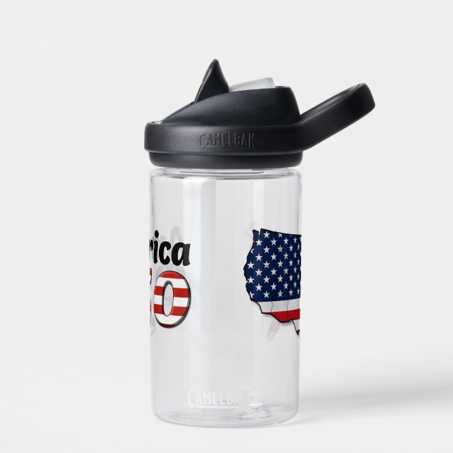 America 250 water bottle (Left)