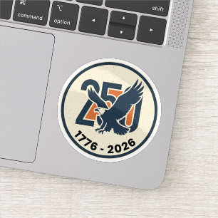 America 250 Years 1776 2026 Eagle