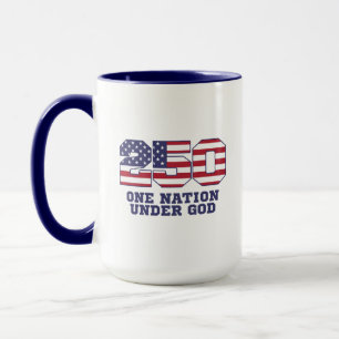 America 250 Years 250th Anniversary Independence Mug
